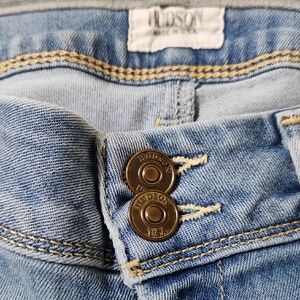 Hudson Jeans Women's Light Blue High Rise Denim